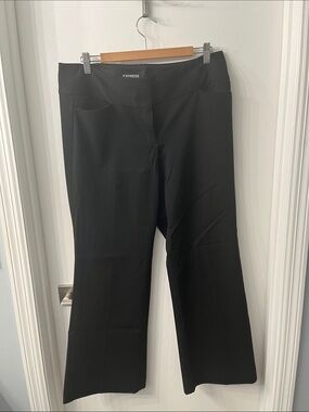 Express Black Wide Leg Trousers